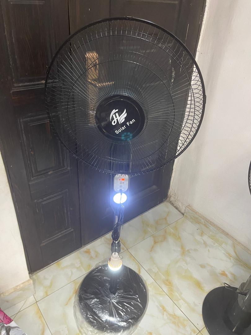 JH Solar fan - 10+ hours backup